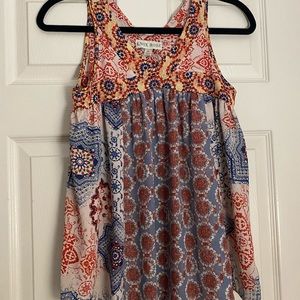 Multi color tank top
